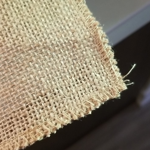 Jute Tan Burlap Table Runner New - Picture 2 of 5